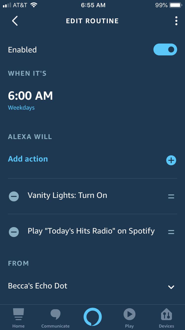 Spotify with alexa